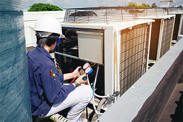 Coil cleaning, fan repair, refrigerant checks, motor inspection, and overall system performance enhancement.