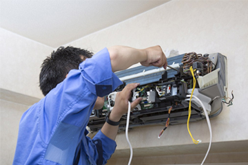 Regular maintenance, leak detection, condenser cleaning, airflow optimization, and noise reduction services.