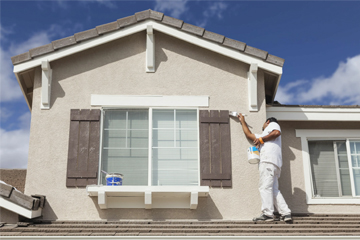 Surface cleaning, weather-resistant painting, crack repairs, and protective coatings for a durable exterior.
