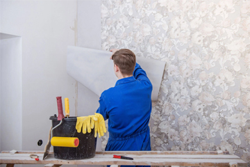 Removal, wall preparation, precise application, seam matching, and finish for a flawless look.